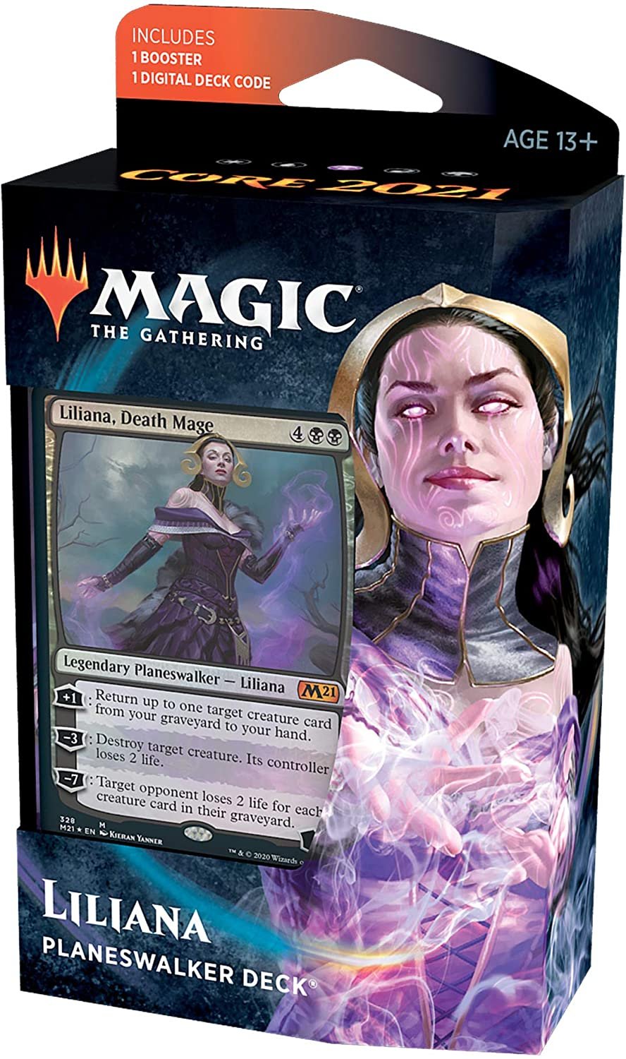 Magic the Gathering: Core 2021 Planeswalker Deck: Liliana