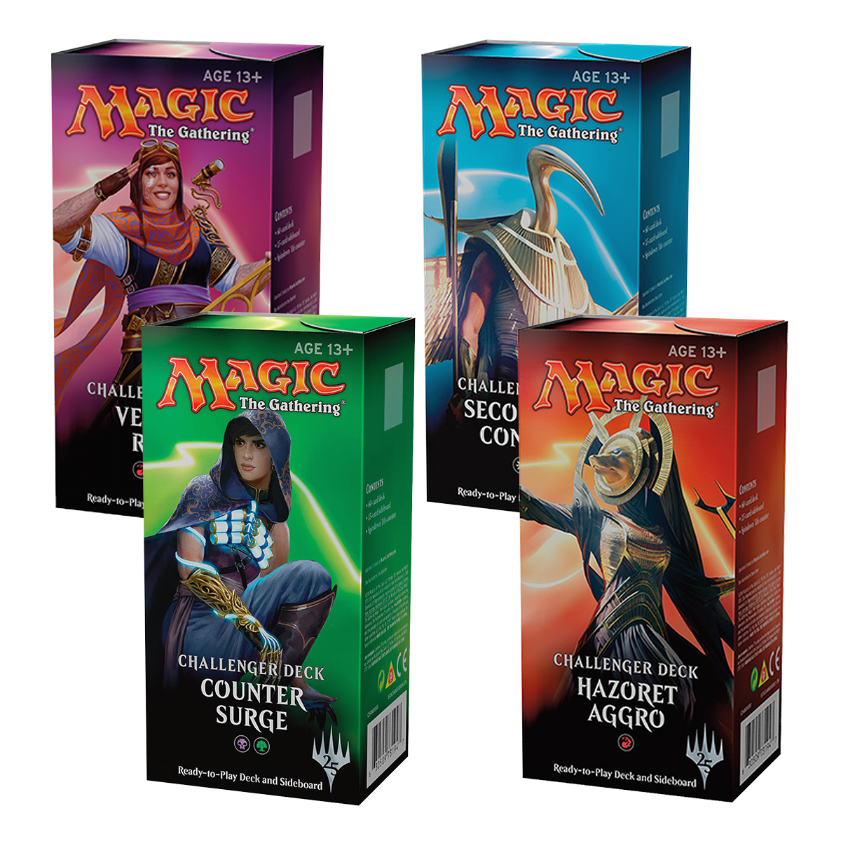 2018GroupShot Magic the Gathering: 2018 Challenger Decks