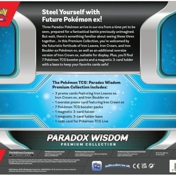 Pokemon TCG: Paradox Wisdom Premium Collection (H&I Exclusive)