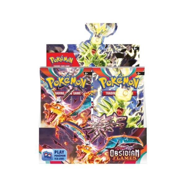 Pokemon TCG: Scarlet & Violet 3 Obsidian Flames Booster Box - CDU