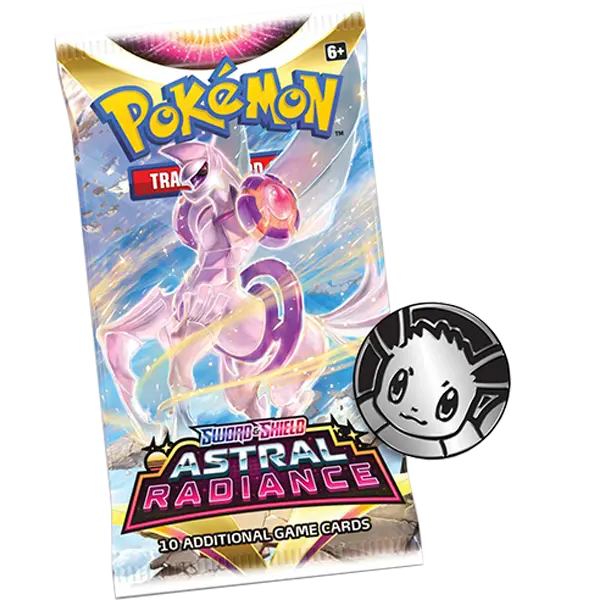 Sword & Shield: Astral Radiance - 3 Booster Blister Case (24 Blisters) - Level Play
