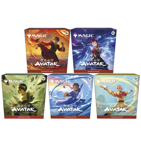 Magic: The Gathering - Universes Beyond - Avatar: The Last Airbender Prerelease Pack [Set of 5] - Level Play