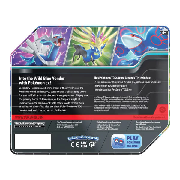 Azure Legends Tins [Set of 3] - Level Play