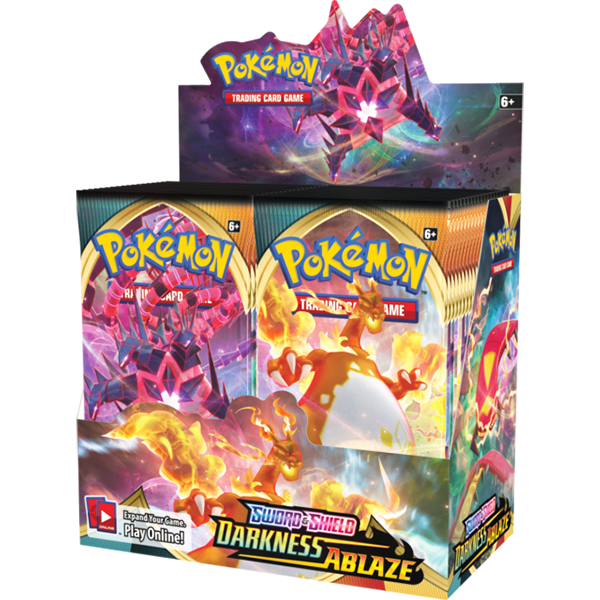 Sword & Shield: Darkness Ablaze - Booster Box Display - Level Play