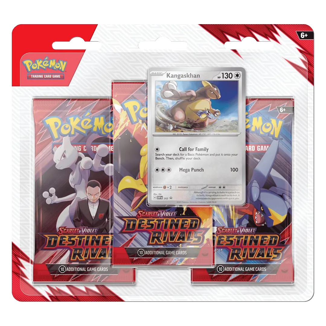 Destined Rivals 3 Pack Blister [Kangaskhan] - Level Play