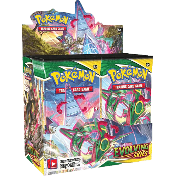 Pokemon: Sword & Shield: Evolving Skies - Booster Box Display - Level Play