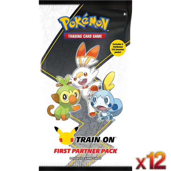 First Partner Pack: Galar Display (12 Packs) - Level Play