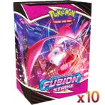 Sword & Shield: Fusion Strike - Build & Battle Box Display (10 Boxes) - Level Play