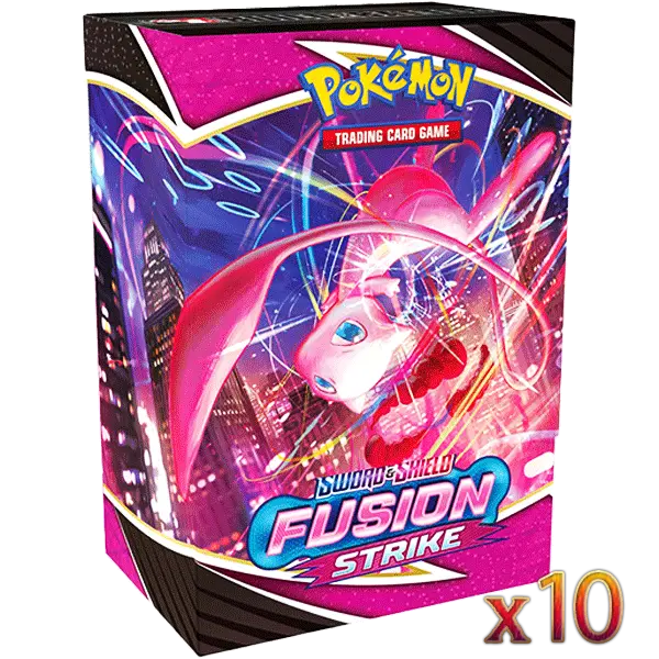 Sword & Shield: Fusion Strike - Build & Battle Box Display (10 Boxes) - Level Play