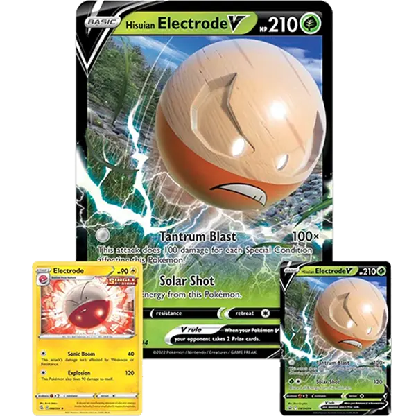 Hisuian Electrode V Box - Level Play