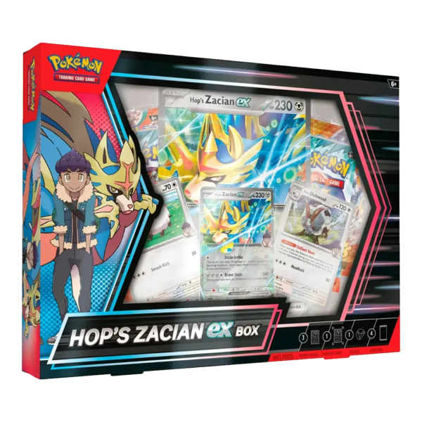 Pokemon: Hop's Zacian ex Box - Level Play