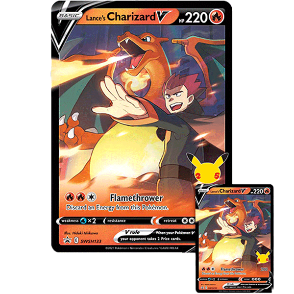 Celebrations Collection (Lance's Charizard V) - Level Play