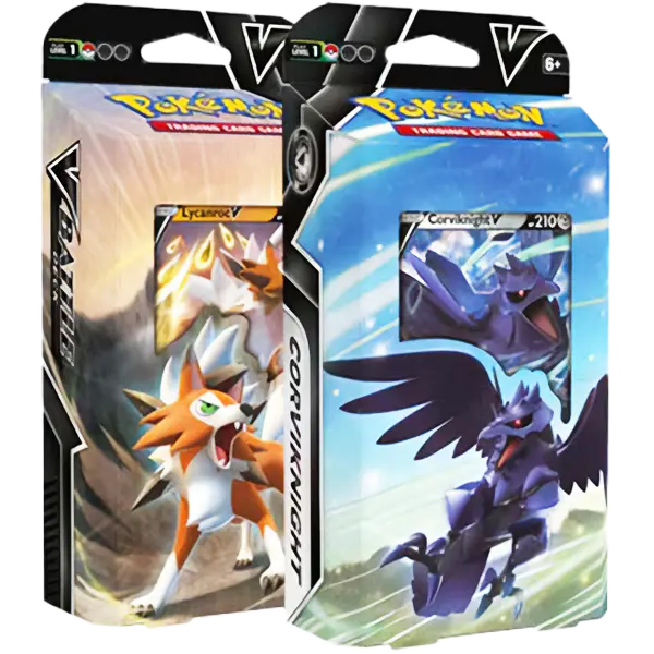 Lycanroc V / Corviknight V Battle Decks [Set of 2] - Level Play