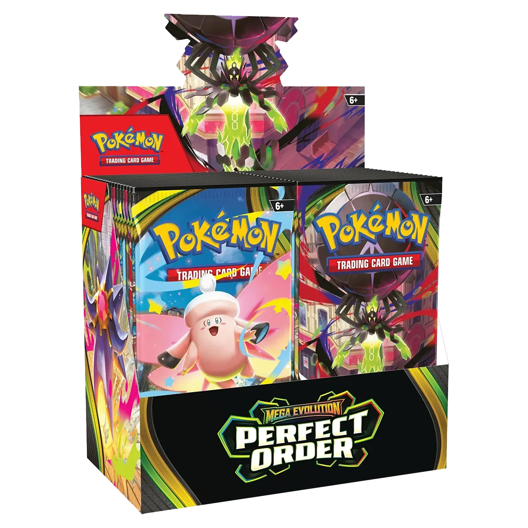 Mega_Evolution_Perfect_Order_Booster_Box Mega Evolution: Perfect Order - Booster Box - Level Play