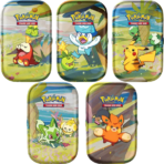 Paldea Friends - Mini Tins (Set of 5) - Level Play