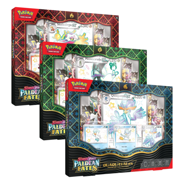 Scarlet & Violet: Paldean Fates - Premium Collection [Set of 3] - Level Play