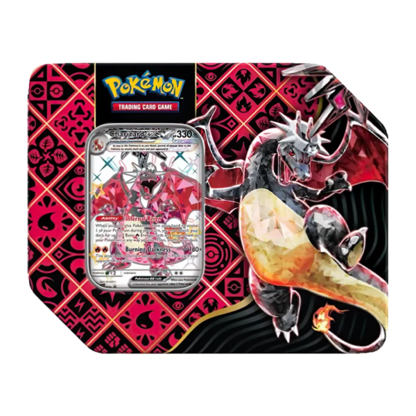 Scarlet & Violet: Paldean Fates - Tin [Set of 3] - Level Play