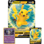 Pikachu V Box - Level Play
