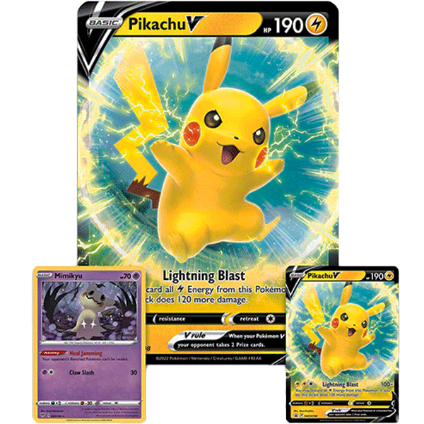 Pikachu V Box - Level Play