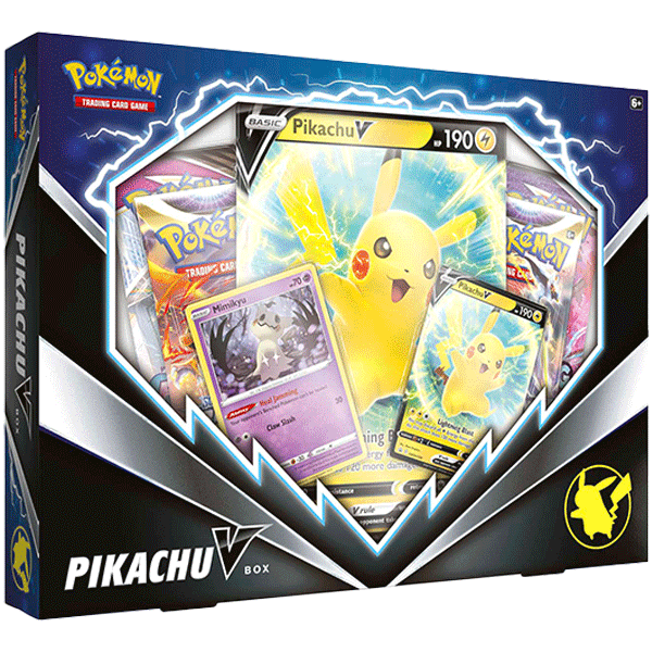 Pikachu V Box - Level Play