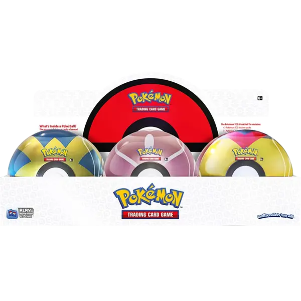 Pokeball Tin (Q2 2022) Case - Level Play