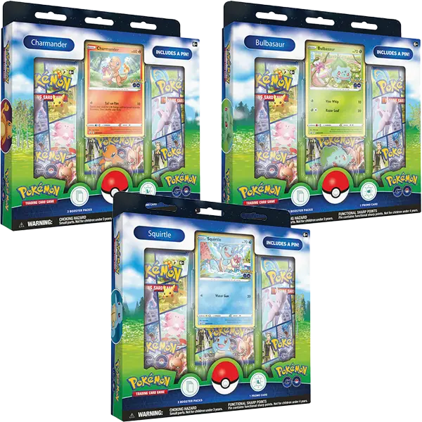 Pokemon GO - Pin Collection (Set of 3) - Level Play