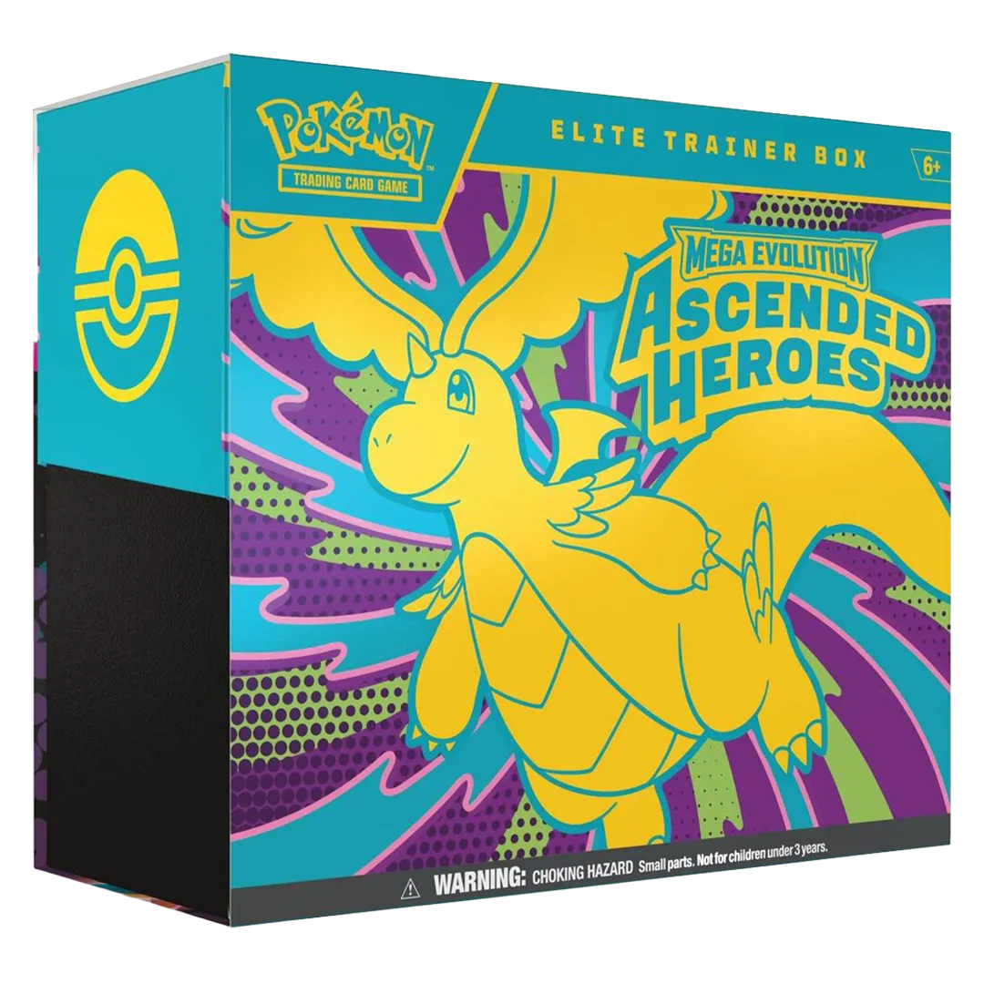 Pokemon_Ascended_Heroes_Elite_Trainer_Box Pokemon - Mega Evolution: Ascended Heroes Elite Trainer Box - Level Play