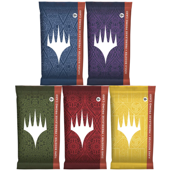 Magic: The Gathering - Universes Beyond - Avatar: The Last Airbender Prerelease Pack [Set of 5] - Level Play