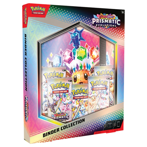 Scarlet & Violet: Prismatic Evolutions - Binder Collection - Level Play