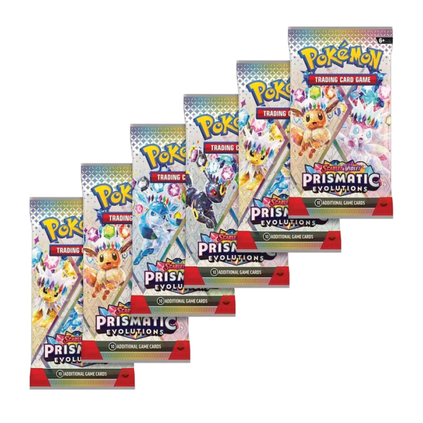 Scarlet & Violet: Prismatic Evolutions - Booster Bundle - Level Play