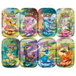 Scarlet & Violet: Prismatic Evolutions - Mini Tins [Set of 8] - Level Play