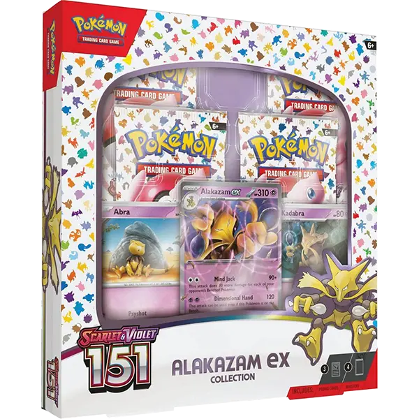 Scarlet and Violet 151 - Alakazam ex Collection - Level Play