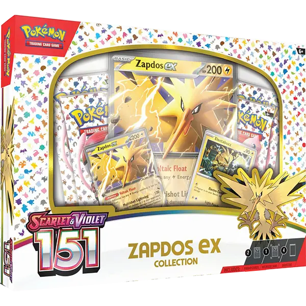 Scarlet and Violet 151 - Zapdos ex Collection - Level Play