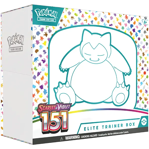 Scarlet and Violet 151 - Elite Trainer Box - Level Play