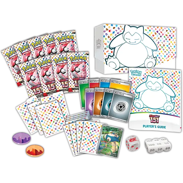 Scarlet and Violet 151 - Elite Trainer Box - Level Play