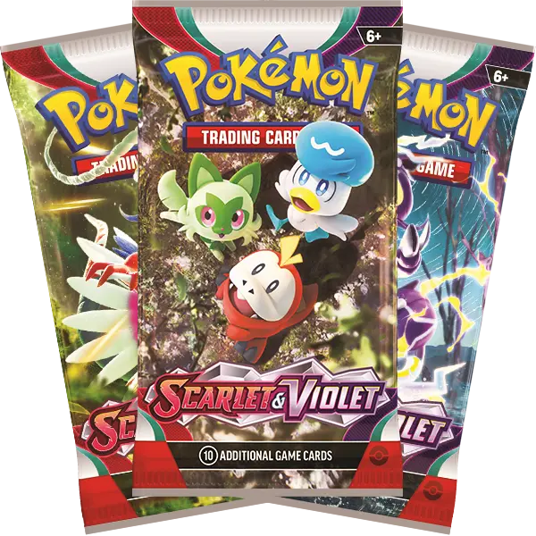 Scarlet & Violet - 3 Booster Pack Blister (Dondozo) - Level Play