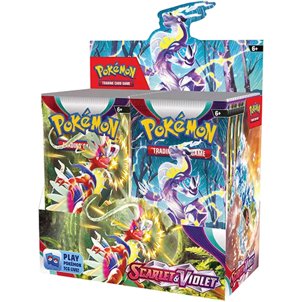 Scarlet & Violet - Booster Box Display - Level Play