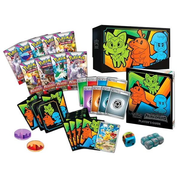 Scarlet and Violet: Paldea Evolved - Elite Trainer Box - Level Play