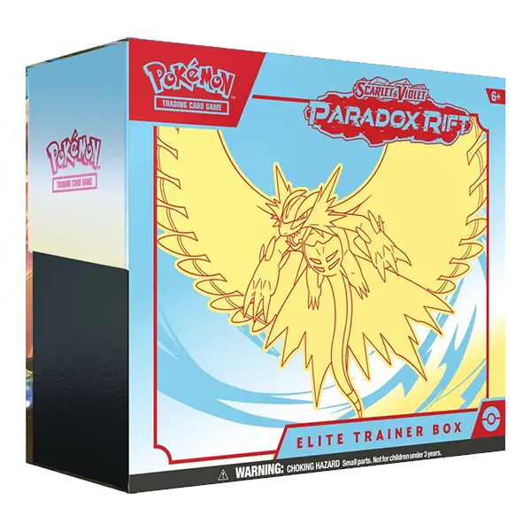 Scarlet & Violet: Paradox Rift - Elite Trainer Box [Roaring Moon] - Level Play