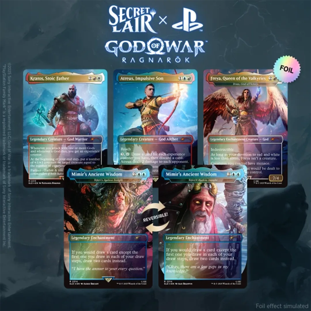 Secret Lair x God of War: Norse [Traditional Foil Edition] - Level Play