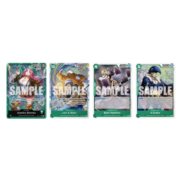 Starter Deck 24: GREEN Jewelry Bonney [ST-24] - Level Play