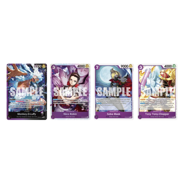 One Piece - Starter Deck 26: PURPLE/BLACK Monkey.D.Luffy [ST-26] - Level Play