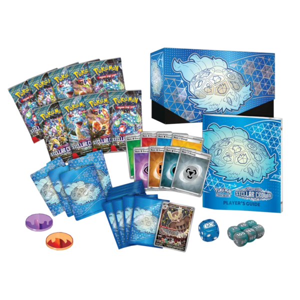 Scarlet & Violet: Stellar Crown - Elite Trainer Box - Level Play