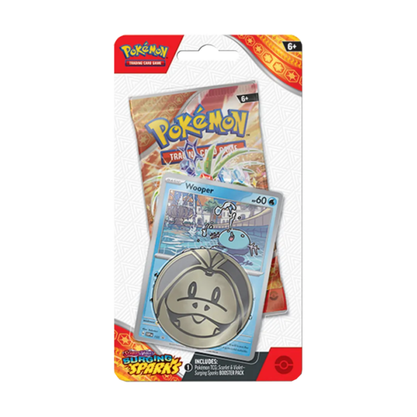 Scarlet & Violet: Surging Sparks - Checklane Blister [Wooper] - Level Play