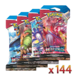 Sword & Shield: Battle Styles - Sleeved Booster Case (144 Boosters) - Level Play