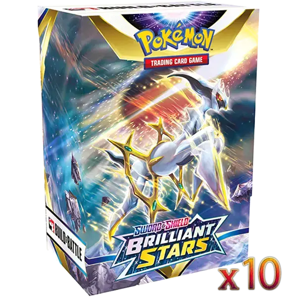 Sword & Shield: Brilliant Stars - Build & Build Battle Box (10 Boxes) - Level Play
