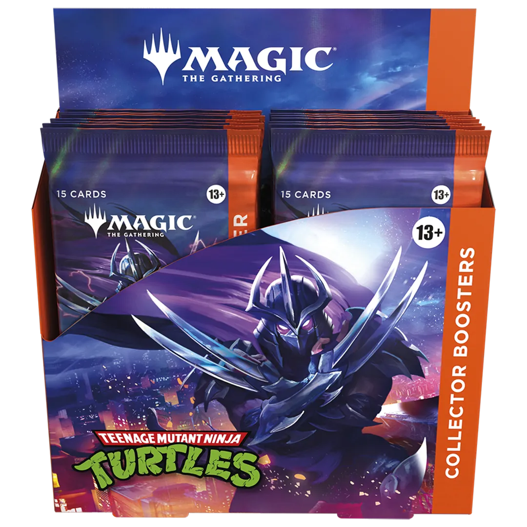Teenage_Mutant_Ninja_Turtles_Collector_Booster_Box_Display Magic: The Gathering - Teenage Mutant Ninja Turtles Collector Booster Box - Level Play