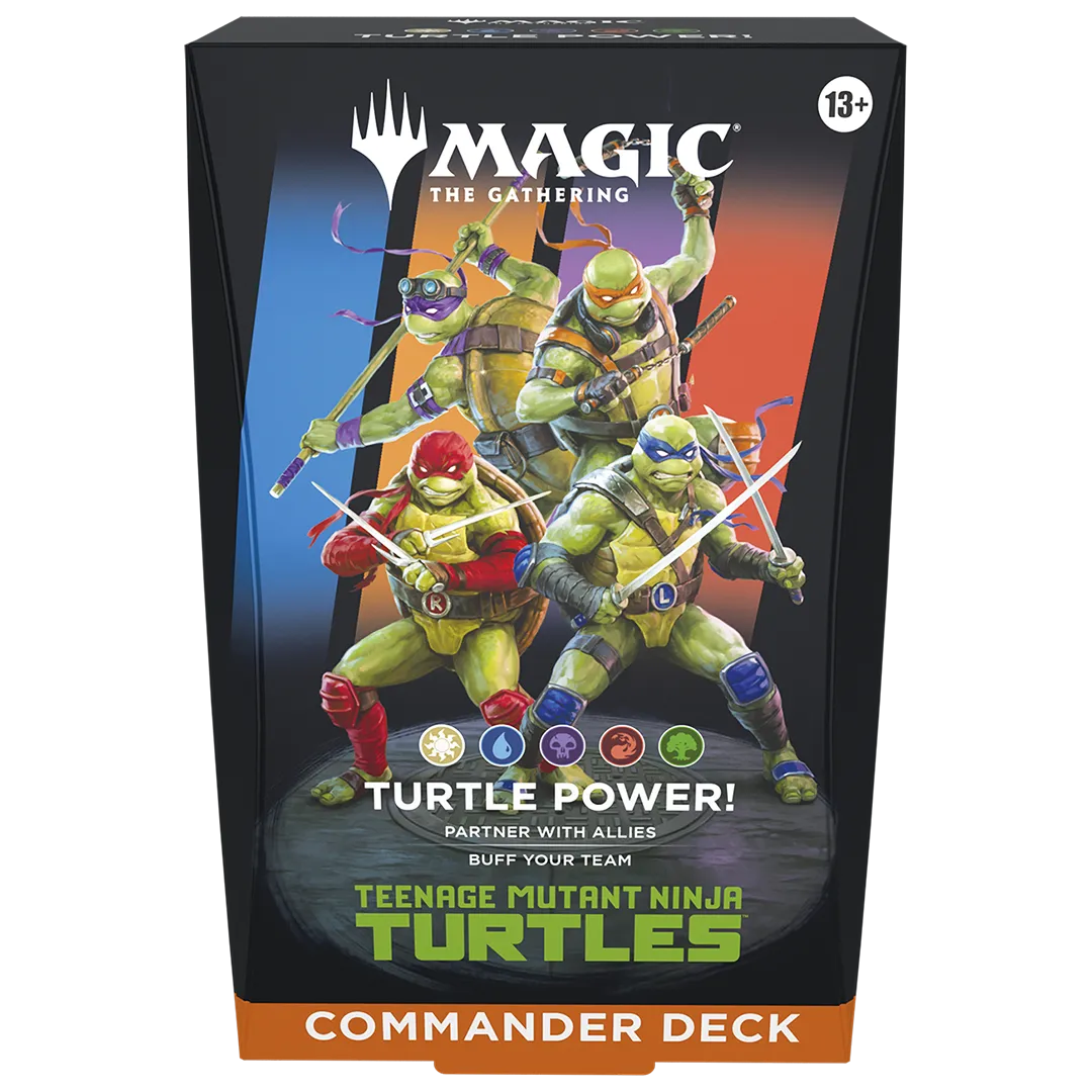 Teenage_Mutant_Ninja_Turtles_Commander_Deck_Turtle_Power Magic: The Gathering - Teenage Mutant Ninja Turtles Commander Deck Turtle Power! - Level Play