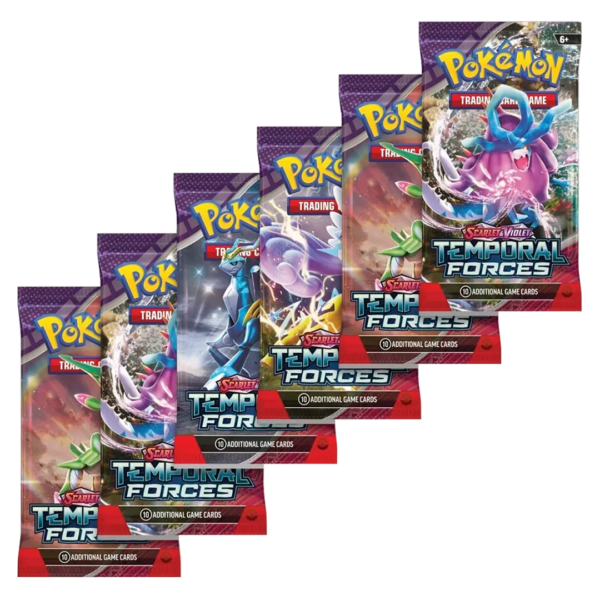 Scarlet & Violet: Temporal Forces - Booster Bundle - Level Play