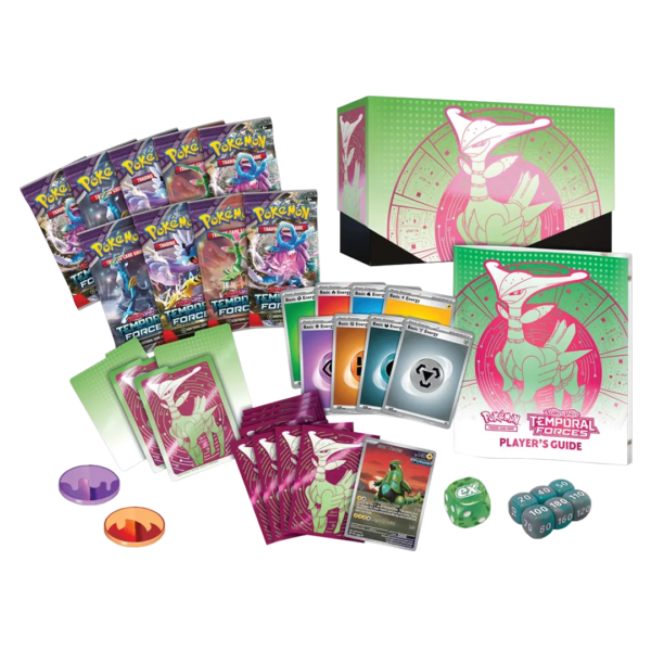 Scarlet & Violet: Temporal Forces - Elite Trainer Box [Iron Leaves] - Level Play